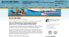 Desktop Screenshot of beachwoodpools.com