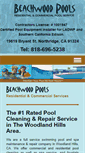 Mobile Screenshot of beachwoodpools.com